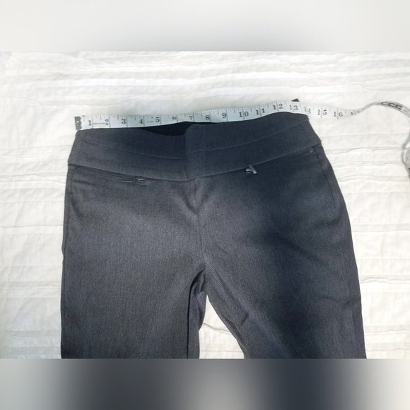 Candie's Pull On Dress Pants 2 piece set dark gray - Picture 4 of 4